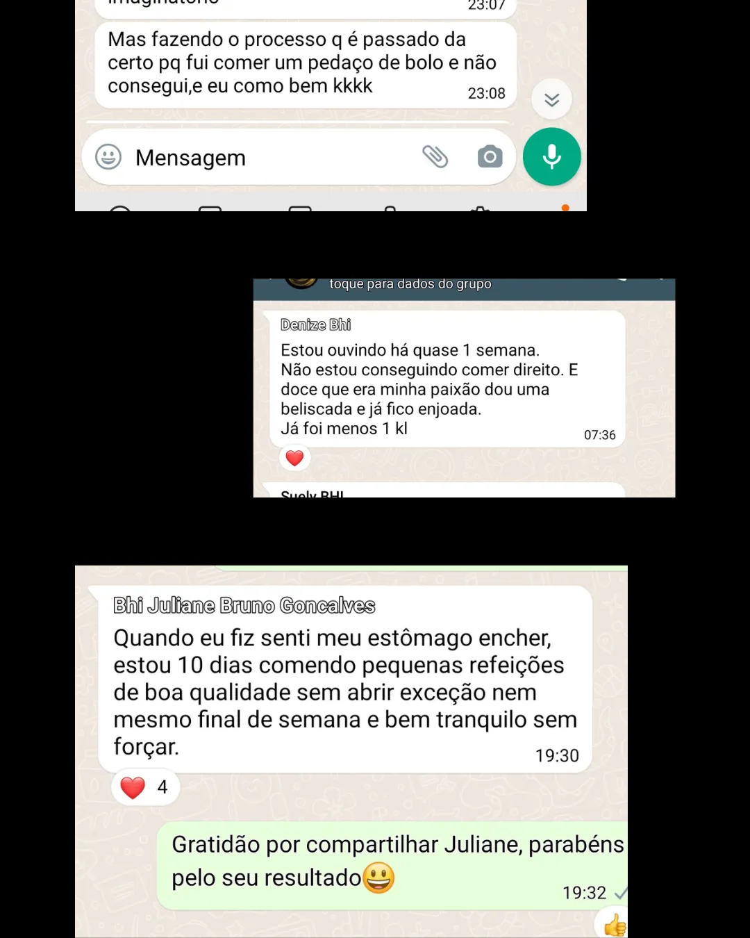 Depoimento Juliane